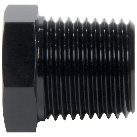 Allstar Performance 0.38 in. NPT Hex Plug; Black ALL49821